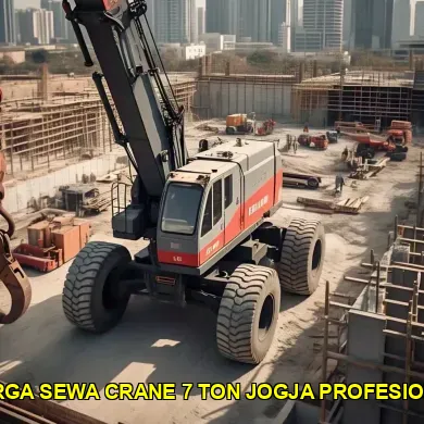 Mengetahui Harga Sewa Crane 7 Ton di Jogja
